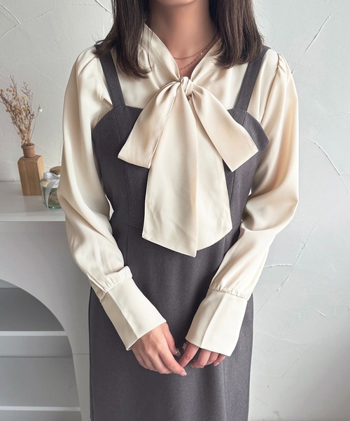 セール】アソートボウタイブラウス【ZOZOTOWN限定アイテム】（シャツ