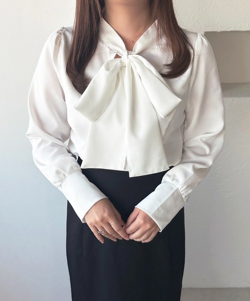 セール】アソートボウタイブラウス【ZOZOTOWN限定アイテム】（シャツ