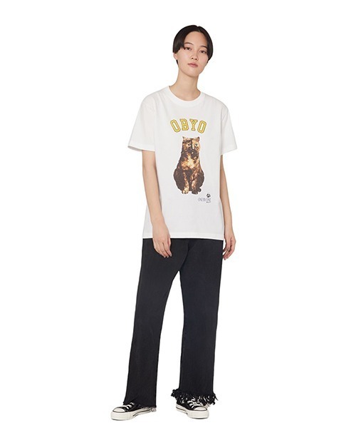 77circa（ナナナナサーカ）の「77circa / ナナナナサーカ：college style print tee：oo24ss-01[DEA]（Tシャツ/カットソー・レディース・ホワイト・M）」の9枚目の写真