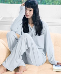 OSYAREVO（オシャレボ）の「ソフトタッチ ルームウェア セットアップ（ルームウェア/パジャマ）」