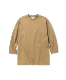 CALEE（キャリー）の「MULTI WAY STRETCH PONTE DROP SHOULDER 3/4 CS（Tシャツ/カットソー）」