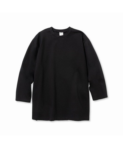 CALEE(キャリー)の「MULTI WAY STRETCH PONTE DROP SHOULDER 3/4 CS(Tシャツ/カットソー・メンズ・ベージュ/グレー/ブラック・SMALL/MEDIUM/LARGE/X-LARGE)」の11枚目の写真