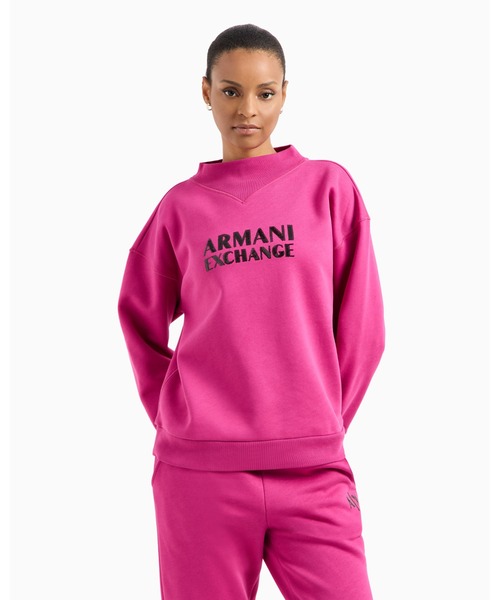 セール】【A|X アルマーニ エクスチェンジ】スパンコールロゴ