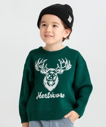 BRANSHES（ブランシェス）の「【マシンウォッシャブル】アニマルアソートニット（ニット/セーター・キッズ）」