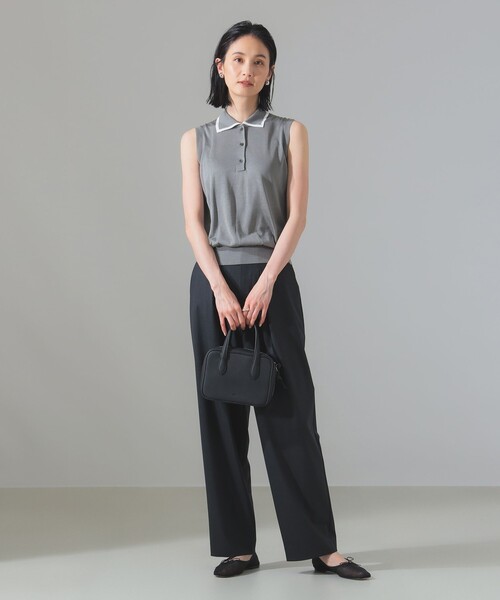 【2025年今期新品・未使用】SLOANE スローン ノースリーブクルーネック 2025年今期新品・未使用】 スローンSLOANE ノースリーブクルーネック