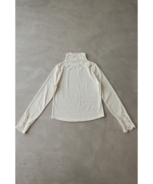 cawaii(カワイイ)の「デコルテと手元に映える白花レースカットソートップス(Tシャツ/カットソー・レディース・ホワイト・FREE)」の19枚目の写真