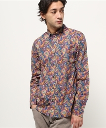 Pretty Green | LS ヴィンテージプリント BDシャツ(シャツ/ブラウス)