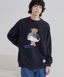 coen | COSBY（コスビー）別注 　ベアプリントスウェット(スウェット)
