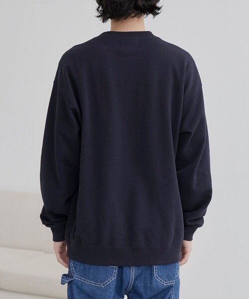 coen（コーエン）の「COSBY（コスビー）別注 　ベアプリントスウェット（スウェット・メンズ・ネイビー/ナチュラル・M/L/XL）」の12枚目の写真