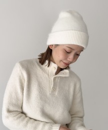 CANAL JEAN | El mar　アンゴラ混シャギーニットCAP(ニットキャップ/ビーニー)
