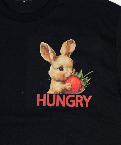 HUNGRY BUNNY Tシャツ（Tシャツ/カットソー）｜MILKBOY（ミルク