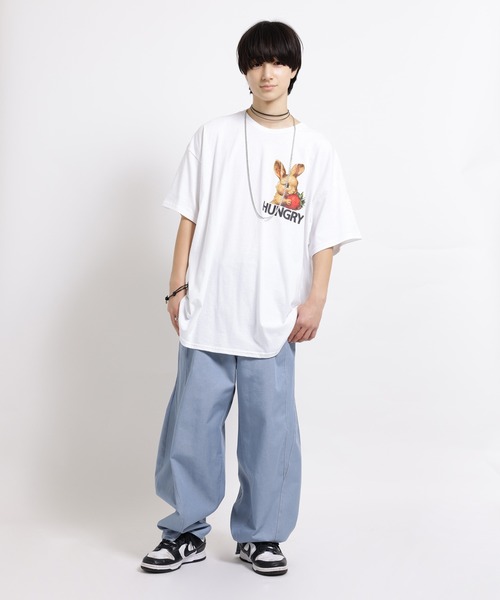 MILKBOY(ミルクボーイ)の「HUNGRY BUNNY Tシャツ(Tシャツ/カットソー・レディース・C/A/B・M/L)」の12枚目の写真