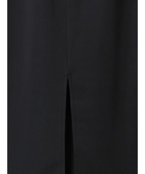 Lugnoncure（ルノンキュール）の「サイドラインナロースカート（スカート・レディース・オフホワイト/チャコールグレー/ブラック・F）」の4枚目の写真