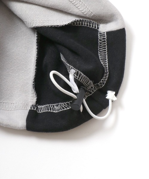 CONVERSE（コンバース）の「CONVERSE（コンバース）ユニフォーム風トラックパンツ/ハニカムスウェットパンツ メンズ レディース（スウェットパンツ・メンズ・ライトグレー/ブラック・LL/M/L）」の17枚目の写真