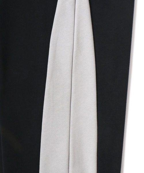 CONVERSE（コンバース）の「CONVERSE（コンバース）ユニフォーム風トラックパンツ/ハニカムスウェットパンツ メンズ レディース（スウェットパンツ・メンズ・ライトグレー/ブラック・LL/M/L）」の18枚目の写真