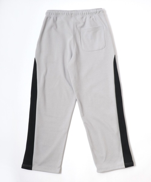 CONVERSE（コンバース）の「CONVERSE（コンバース）ユニフォーム風トラックパンツ/ハニカムスウェットパンツ メンズ レディース（スウェットパンツ・メンズ・ライトグレー/ブラック・LL/M/L）」の6枚目の写真