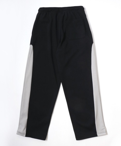 CONVERSE（コンバース）の「CONVERSE（コンバース）ユニフォーム風トラックパンツ/ハニカムスウェットパンツ メンズ レディース（スウェットパンツ・メンズ・ライトグレー/ブラック・LL/M/L）」の4枚目の写真