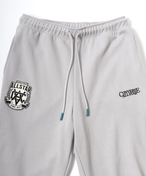 CONVERSE（コンバース）の「CONVERSE（コンバース）ユニフォーム風トラックパンツ/ハニカムスウェットパンツ メンズ レディース（スウェットパンツ・メンズ・ライトグレー/ブラック・LL/M/L）」の7枚目の写真