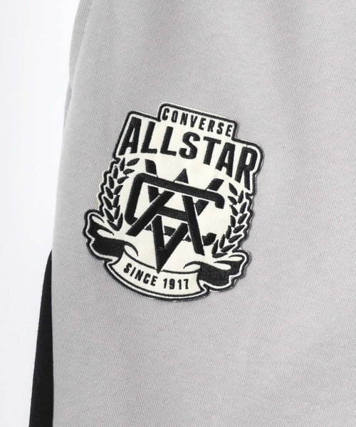 CONVERSE（コンバース）の「CONVERSE（コンバース）ユニフォーム風トラックパンツ/ハニカムスウェットパンツ メンズ レディース（スウェットパンツ・メンズ・ライトグレー/ブラック・LL/M/L）」の10枚目の写真