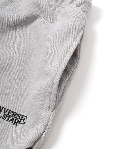 CONVERSE（コンバース）の「CONVERSE（コンバース）ユニフォーム風トラックパンツ/ハニカムスウェットパンツ メンズ レディース（スウェットパンツ・メンズ・ライトグレー/ブラック・LL/M/L）」の12枚目の写真