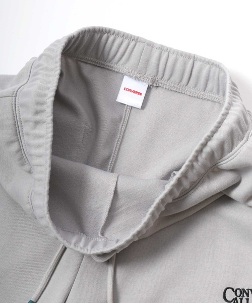 CONVERSE（コンバース）の「CONVERSE（コンバース）ユニフォーム風トラックパンツ/ハニカムスウェットパンツ メンズ レディース（スウェットパンツ・メンズ・ライトグレー/ブラック・LL/M/L）」の9枚目の写真