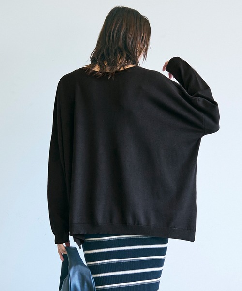 トップス kskmyt5914 SLY | CRUSHED OVER SWEAT トップス (Tシャツ・カットソー(長袖
