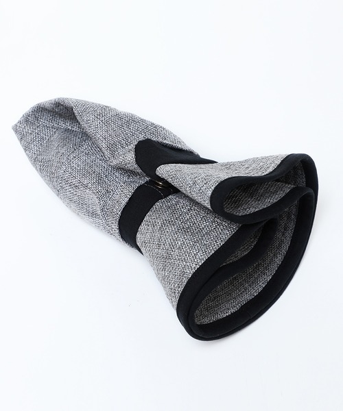 14+（イチヨンプラス）の「ポリジュートサファリハット（ハット・レディース・ベージュ/グレー/ブラック/ブラウン・LARGE/MEDIUM）」の18枚目の写真