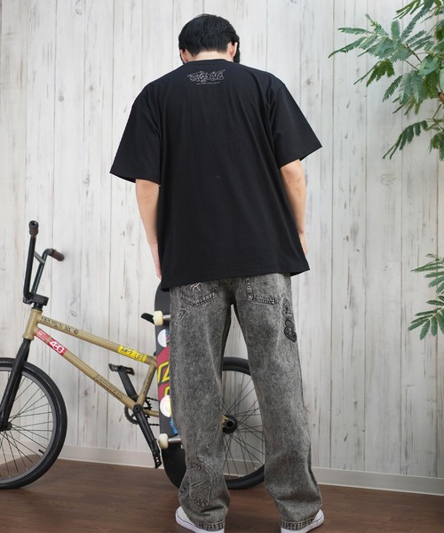 FORGET NEVER（フォーゲットネバー）の「【ムラサキスポーツ限定】FORGET NEVER/フォーゲットネバー 半袖Tシャツ フロントプリント 252OO1ST555FN（Tシャツ/カットソー・メンズ・ホワイト/ブラック・XL/L/M）」の15枚目の写真