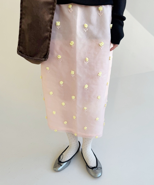 EDIT. FOR LULU（エディットフォールル）｜「花柄」に該当するスカート