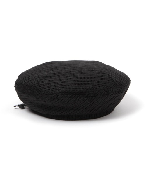 studio CLIP（スタディオクリップ）の「ニットソーベレー（ハンチング/ベレー帽・レディース・アイボリー/ブラック・FREE）」の12枚目の写真