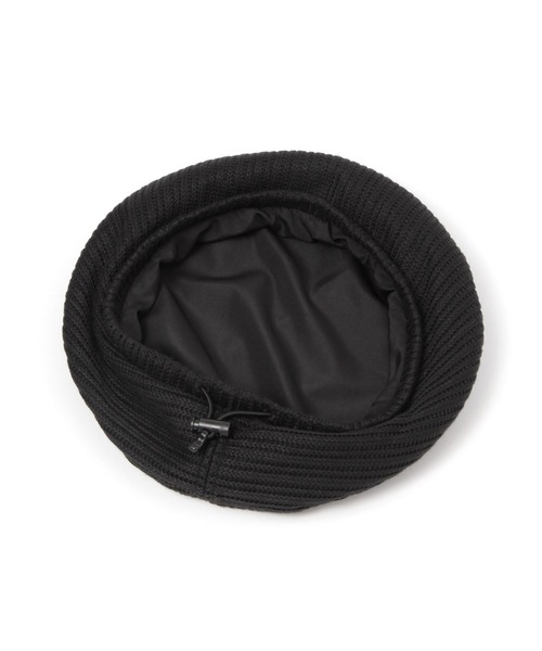 studio CLIP（スタディオクリップ）の「ニットソーベレー（ハンチング/ベレー帽・レディース・アイボリー/ブラック・FREE）」の10枚目の写真