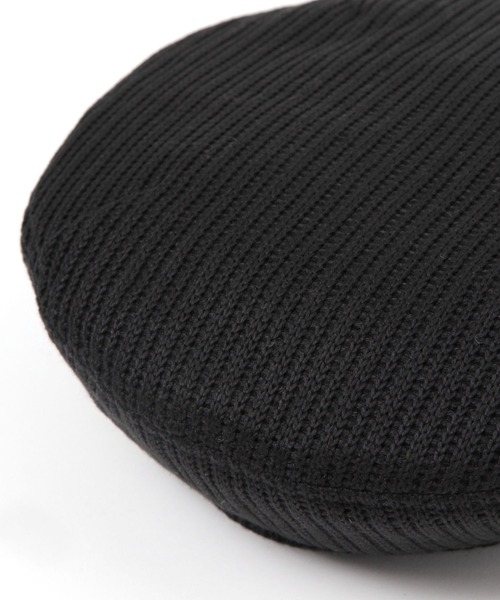 studio CLIP（スタディオクリップ）の「ニットソーベレー（ハンチング/ベレー帽・レディース・アイボリー/ブラック・FREE）」の9枚目の写真