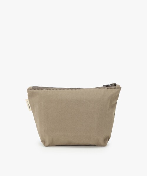 agnes b.(アニエスベー)の「ロゴプリント コットン ポーチ "Paulette" YAS18-03(ポーチ・レディース・グレー系その他・FREE)」の6枚目の写真