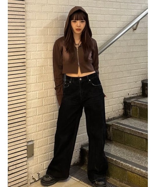 LAGUA GEM GATHER DESIGN フーディ LAGUA GEM | STRETCH GATHER ビスチェ (キャミソール ) |SHEL