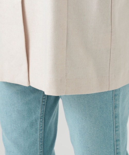 BAYFLOW（ベイフロー）の「[セットアップ可能]リネンキャミビスチェ（キャミソール・レディース・アイボリー/イエロー・SMALL/MEDIUM）」の8枚目の写真