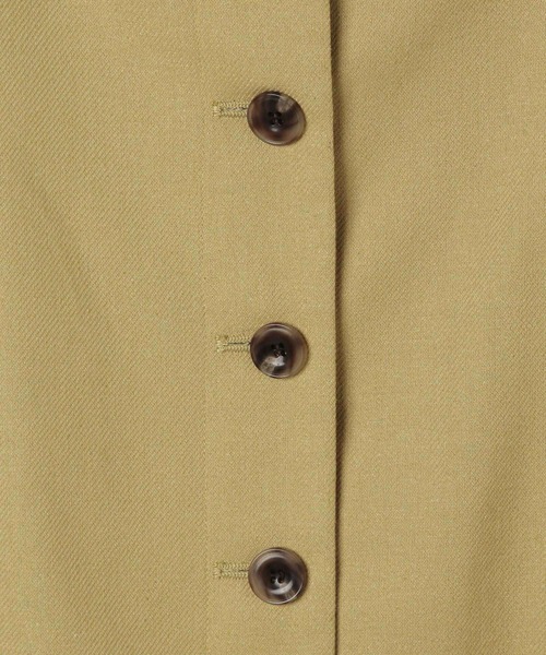 BAYFLOW（ベイフロー）の「[セットアップ可能]リネンキャミビスチェ（キャミソール・レディース・アイボリー/イエロー・SMALL/MEDIUM）」の12枚目の写真