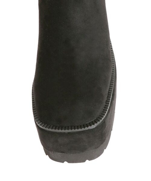 EMODA（エモダ）の「スクエアフィットロングブーツ（ブーツ・レディース・ブラック・SMALL/MEDIUM/LARGE）」の8枚目の写真