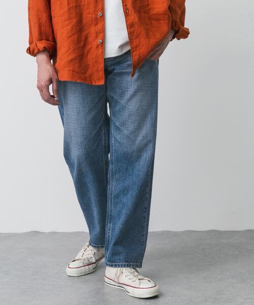 Lee（リー）の「『別注』Lee101×DOORS　STRAIGHTPANTS（デニムパンツ・メンズ・インディゴブルー/ライトインディゴブルー/ノンウォッシュ/ワンウォッシュ・36/34/32/30/28）」の14枚目の写真