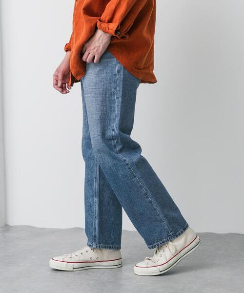 Lee（リー）の「『別注』Lee101×DOORS　STRAIGHTPANTS（デニムパンツ・メンズ・インディゴブルー/ライトインディゴブルー/ノンウォッシュ/ワンウォッシュ・36/34/32/30/28）」の15枚目の写真
