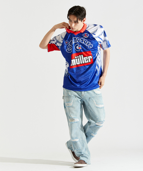 PARIS SAINT-GERMAIN(パリサンジェルマン)の「Paris St Germain 1992 Away shirt PSG92AP Y(Tシャツ/カットソー・メンズ・その他・XX-LARGE/X-LARGE/LARGE/MEDIUM)」の8枚目の写真