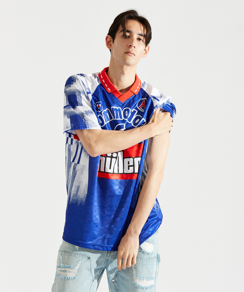 PARIS SAINT-GERMAIN(パリサンジェルマン)の「Paris St Germain 1992 Away shirt PSG92AP Y(Tシャツ/カットソー・メンズ・その他・XX-LARGE/X-LARGE/LARGE/MEDIUM)」の10枚目の写真