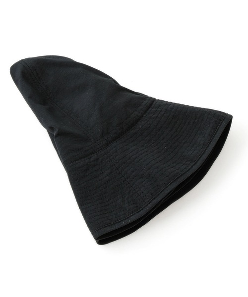 halo commodity（ハロ　コモディティー）の「halo commodity Karst Horn Hat ハロ コモディティー カルストホーンハット アドベンチャーハット サファリハット 帽子 ヒモ付き（ハット・レディース・チャコールグレー/ブラック・FREE）」の13枚目の写真