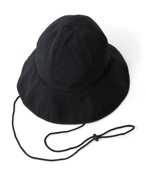 halo commodity（ハロ　コモディティー）の「halo commodity Karst Horn Hat ハロ コモディティー カルストホーンハット アドベンチャーハット サファリハット 帽子 ヒモ付き（ハット・レディース・チャコールグレー/ブラック・FREE）」の16枚目の写真