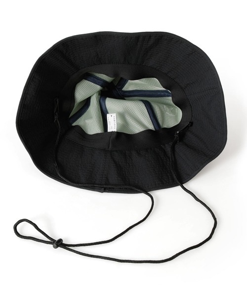 halo commodity（ハロ　コモディティー）の「halo commodity Karst Horn Hat ハロ コモディティー カルストホーンハット アドベンチャーハット サファリハット 帽子 ヒモ付き（ハット・レディース・チャコールグレー/ブラック・FREE）」の15枚目の写真