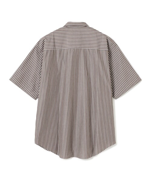 BEAMS（ビームス）の「ストライプ イージー ミニレギュラーカラー シャツ（シャツ/ブラウス・メンズ・ブラウン/サックスブルー・XL/L/M/S）」の11枚目の写真