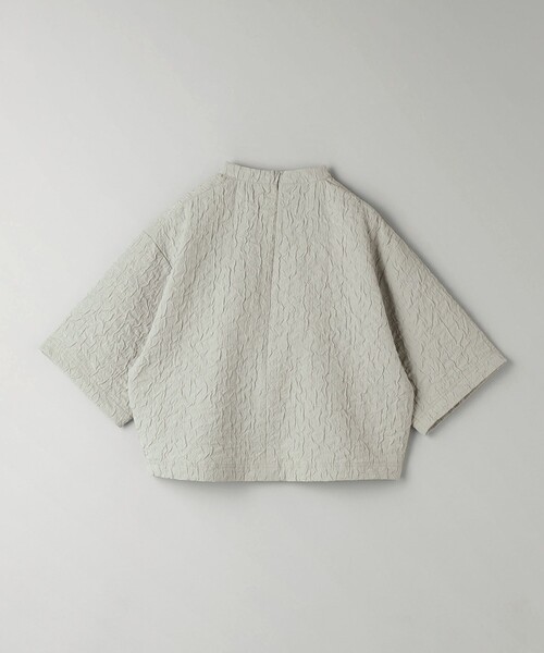 BEAUTY&YOUTH UNITED ARROWS｜ジャガード クルーネック 6分袖