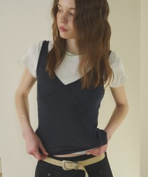 GIUNON(WEm)soft sheer tank top / \tgVA[^Ngbv(^Ngbv)