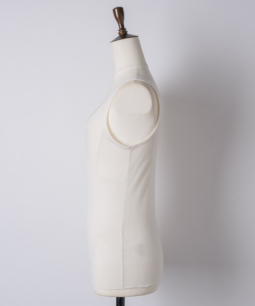 タンクトップ ノースリーブ soft sheer tank top / ソフトシアータンクトップ レディース GIUNON タンクトップ ノースリーブ soft sheer tank top