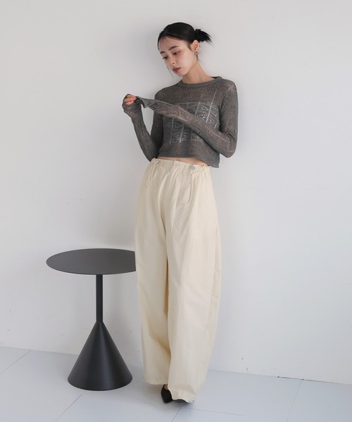 アルメリツク、オンフィン、ニットケース、リーシュ ONCILY × WISH FOR EVER 】 COLLAB DESIGN LOW-GAUGE KNIT