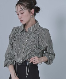 シャーリングショートシャツ